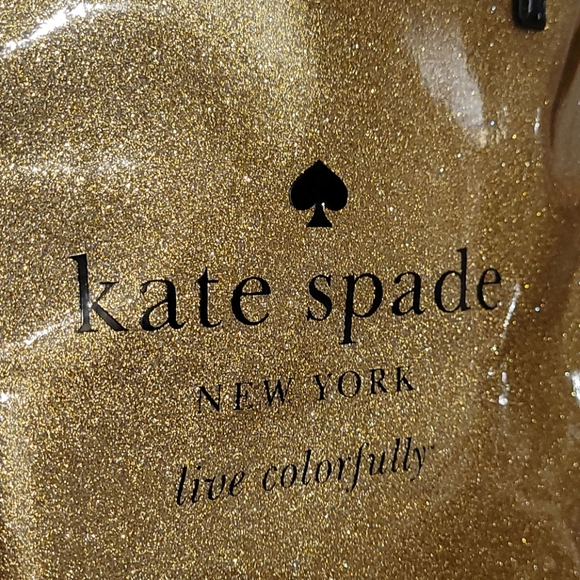 COPY - Kate spade ♠️ glitter gold tote bag !🥰😚💃 - Picture 2 of 11